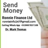 Ronnie Finance Fast Loan Company