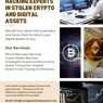 Hacking Experts In Stolen Crypto And Digital Assets
