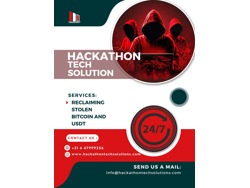 CONTACT HACKATHON TECH SOLUTIONS FOR SUCCESSFUL BITCOIN USDT AND OTHER CRYPTO-CURRENCIES RETRIEVAL