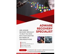 HIRE ADWARE RECOVERY SPECIALIST TO HELP YOU HACK INTO YOUR CHEATING BOYFRIEND OR GIRLFRIEND PHONE