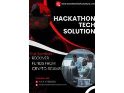 HOW TO GET BACK LOST, HACKED, OR STOLEN CRYPTO VISIT HACKATHON TECH SOLUTIONS
