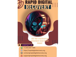 CRYPT0CURRENCY RECOVERY EXPERT FOR HIRE RAPID DIGITAL RECOVERY