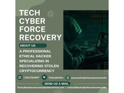 RECOMMENDED TECH CYBER FORCE RECOVERY TO RECOVER YOUR FUNDS
