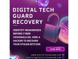 BITCOIN RECOVERY SOLUTIONS BY DIGITAL TECH GUARD RECOVERY EXPERTISE YOU CAN TRUST
