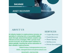 CONTACT A HACKER FOR CRYPTO SCAM RECOVERY, VISIT SALVAGE ASSET RECOVERY