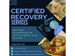 Best Crypto Recovery Services Hire CERTIFIED RECOVERY SERVICES to Get Your Lost Funds Back